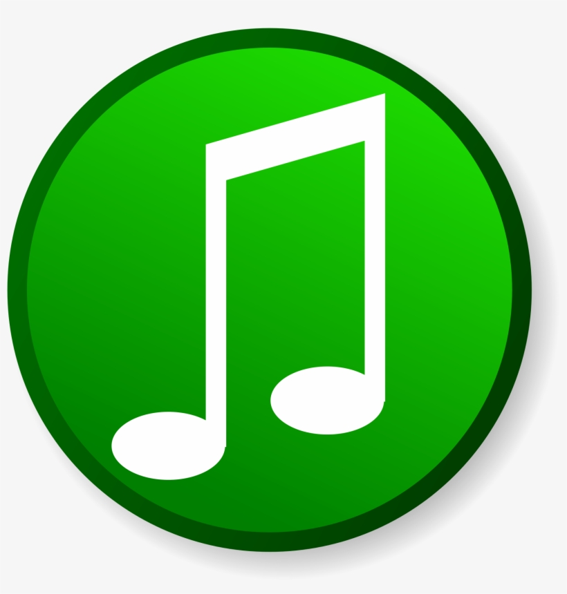 Open - Music Green Icon Png, transparent png