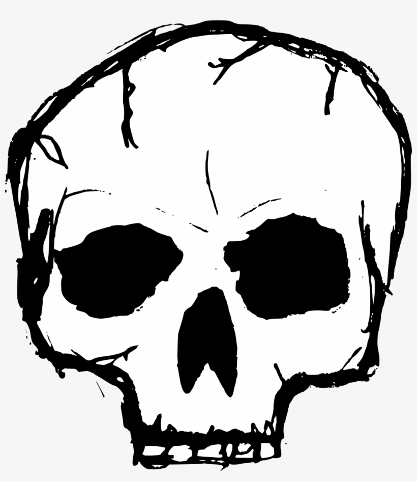 Free Download - Paint Skull Transparent, transparent png