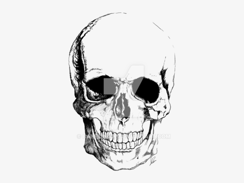 Banner Royalty Free Chaos Drawing Skull - Poster, transparent png