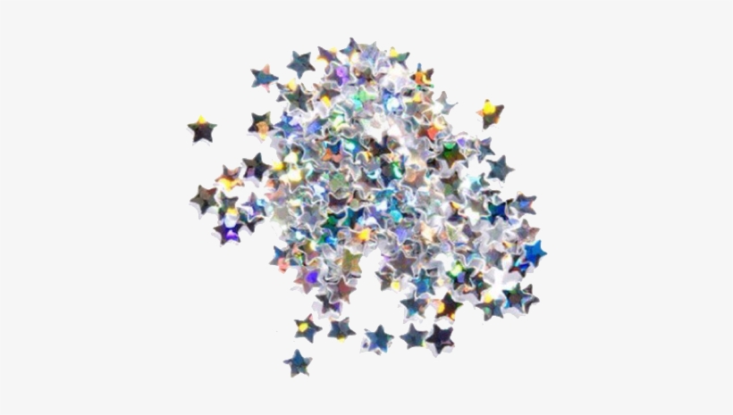 Confetti Clipart Tumblr Transparent - Star Glitter Transparent, transparent png