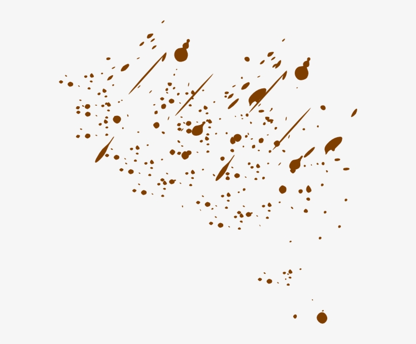 White Paint W/ Black Clip Art At Clker - Red Paint Splatter Png, transparent png
