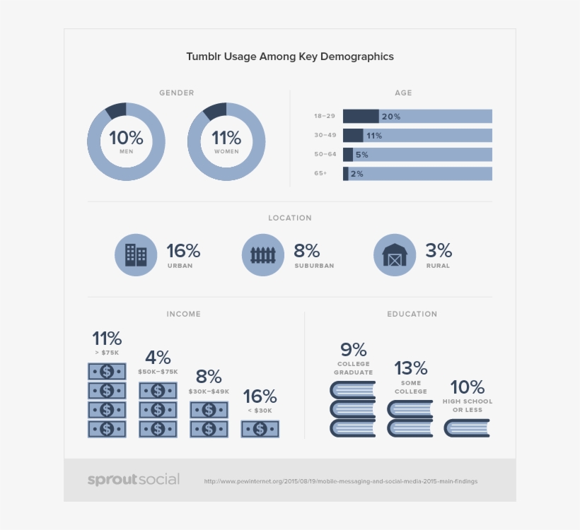 Tumbler For Business-02 - Twitter Usage Among Key Demographics, transparent png