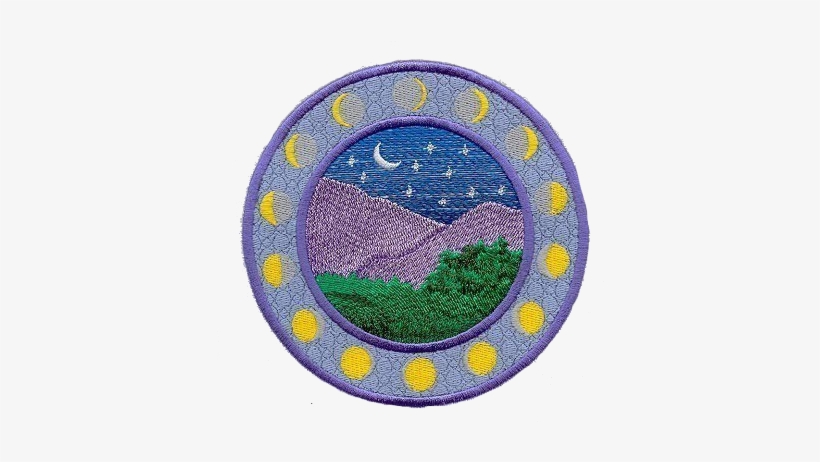 Landscape Moon Night Stars Mountains Png Transparent - Portable Network Graphics, transparent png