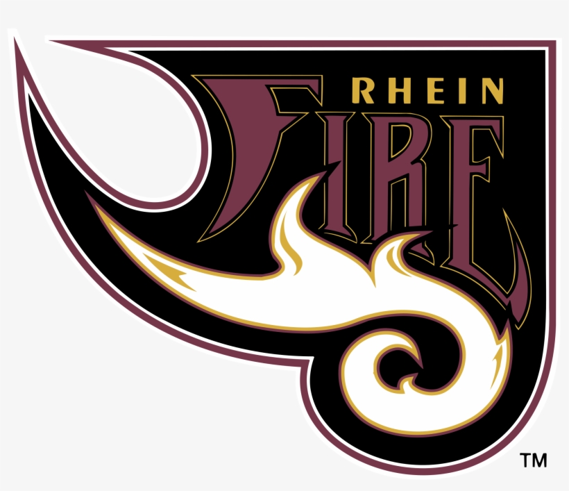 Rhein Fire Logo Png Transparent - Rhein Fire Logo, transparent png