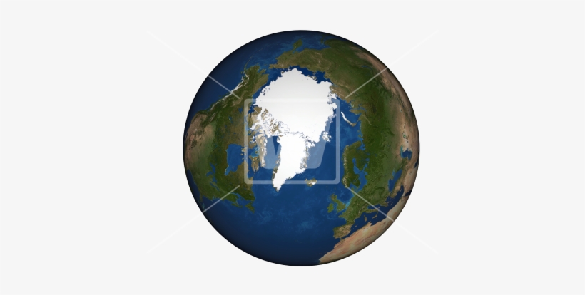 Arctic Circle - North Pole - Earth, transparent png