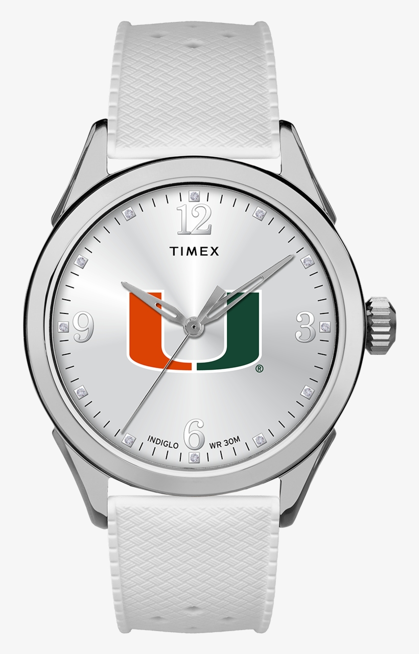 Athena Miami Hurricanes Large - Women's Timex Watches, transparent png
