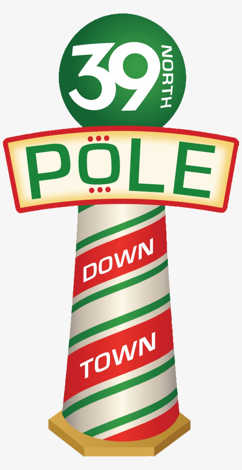 39 North Pole Village, transparent png