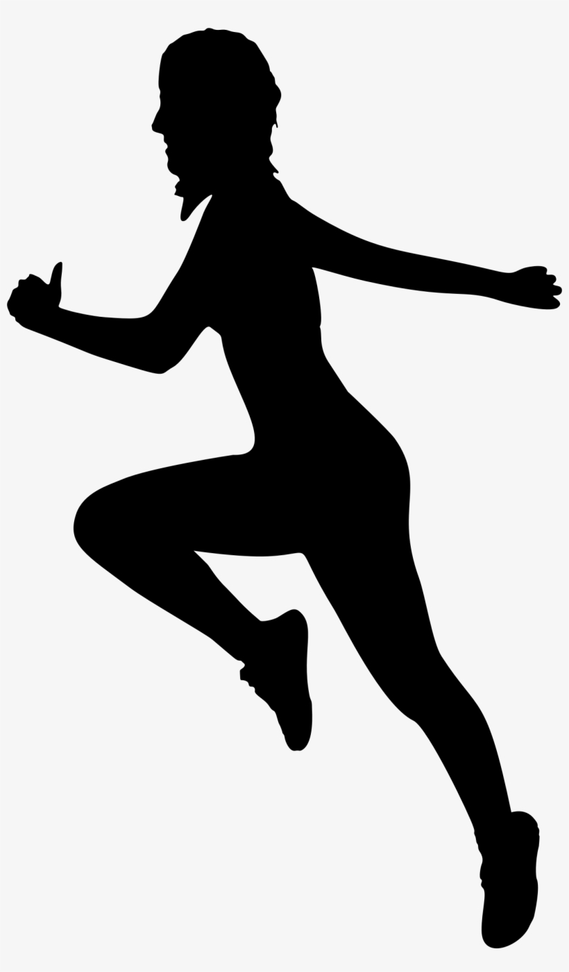 This Free Icons Png Design Of Fitness Woman Silhouette, transparent png
