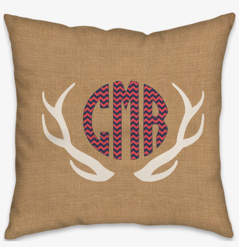 Antler Monogram - Reindeer, transparent png