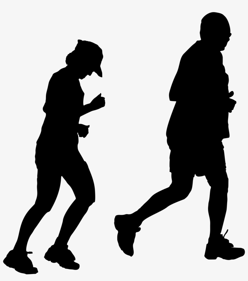 This Free Icons Png Design Of Older Couple Jogging, transparent png