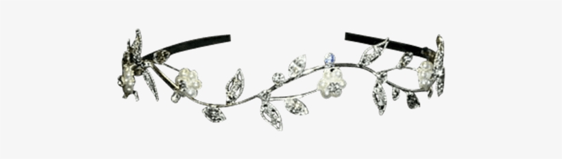 Elven Maiden's Pearl And Leaf Tiara, transparent png