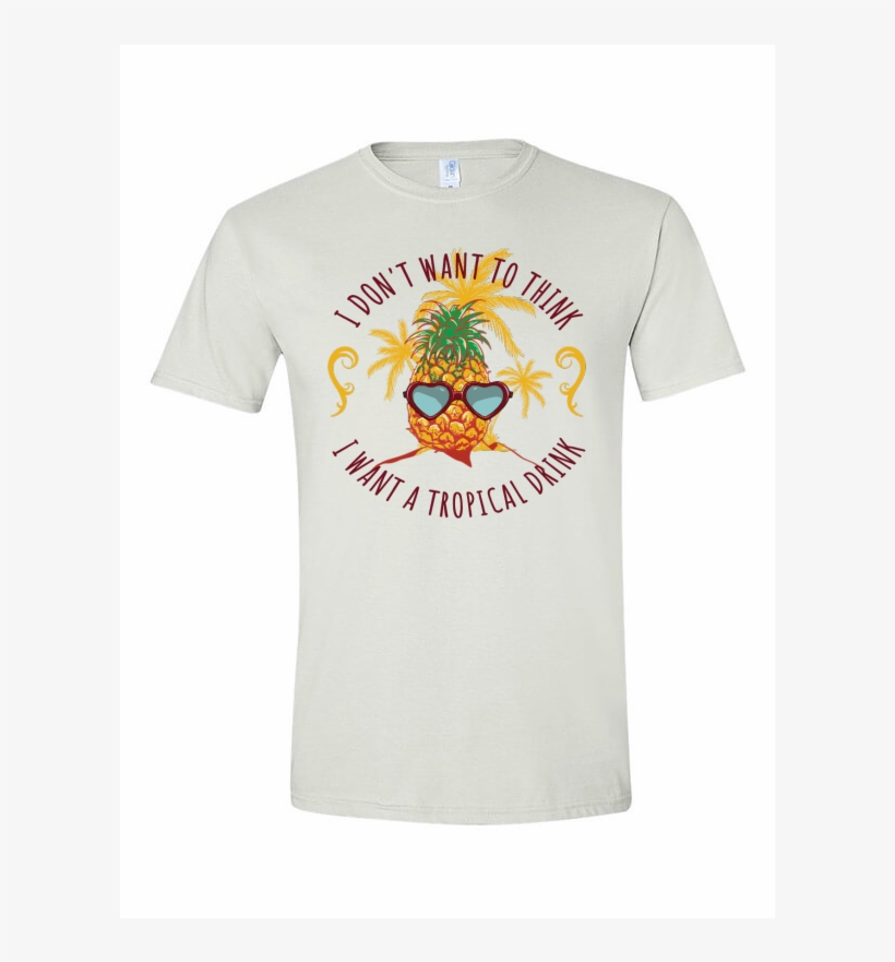 Tropical Drink - T-shirt, transparent png