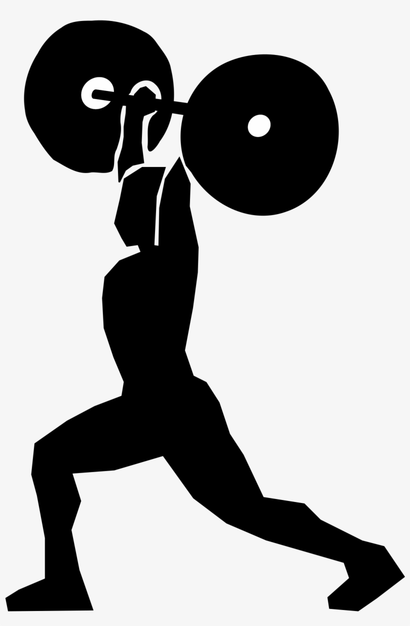 Weight Lifting 3 Clip Art At Clker Com Vector Clip - Weight Lifting Transparent Background, transparent png