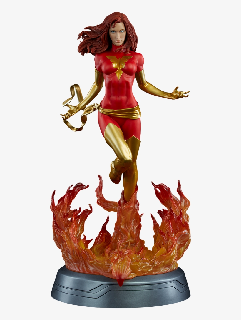Marvel Dark Phoenix Premium Format Figure By Sideshow - X Men Phoenix Figure, transparent png