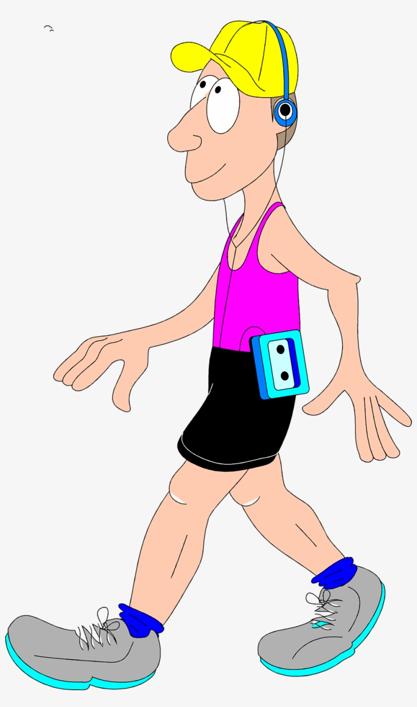 Exercise Free Stock Photo Illustration Of A - Man Walking Clip Art Png, transparent png