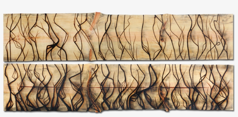 Burnt Panel Diptych No - Diptych, transparent png