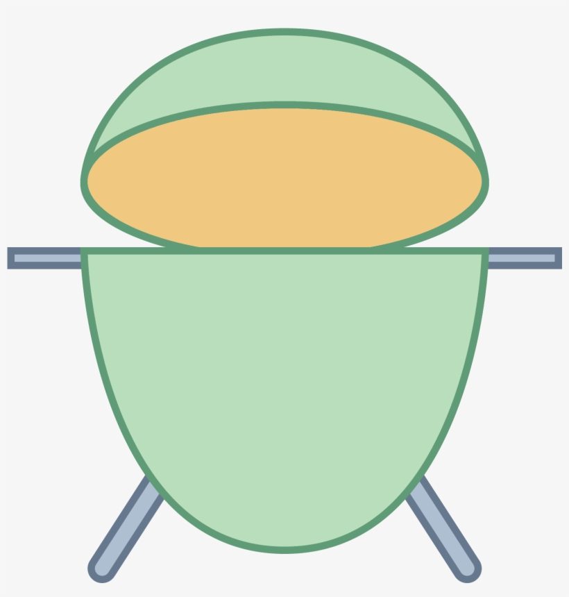 It's A Logo Of Big Green Egg Reduced To An Image Of - Icon, transparent png