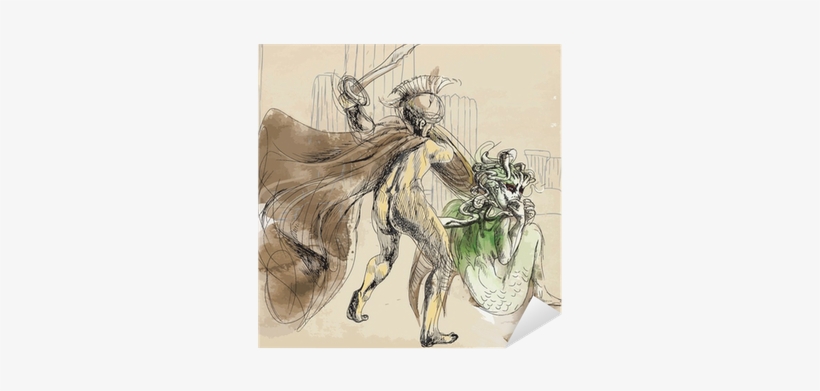 Greek Myth And Legends - Medusa And Perseus, transparent png