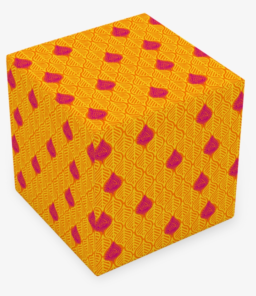 Leaves Burnt Orange - Stool, transparent png