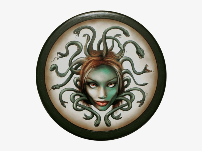 Wooden Medusa Buckler Shield - Ancient Greek Shields Medusa, transparent png