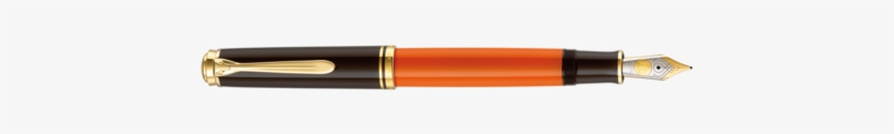 Se Souverän M800 Burnt Orange Fountain Pen Ef - Pelikan Special Edition Souveran M800 Burnt Orange, transparent png