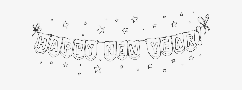 New Years Banner Png, transparent png