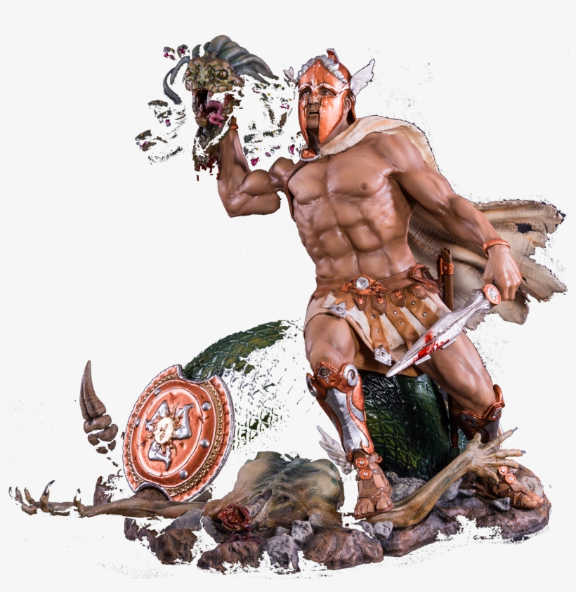 This Product Ships In One Box - Perseus Vs Medusa 1:6 Scale Statue Figure From Arh, transparent png