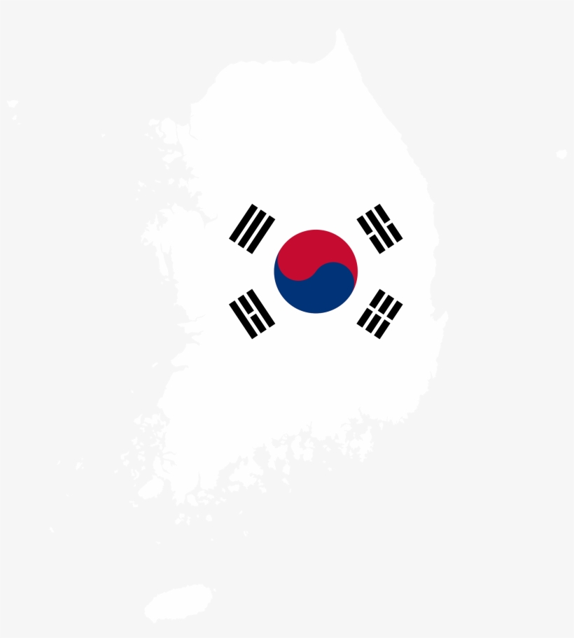 This Free Icons Png Design Of South Korea Map Flag, transparent png