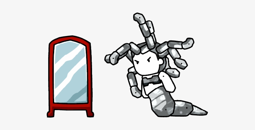 Medusa Clipart Transparent - Scribblenauts Mirror, transparent png