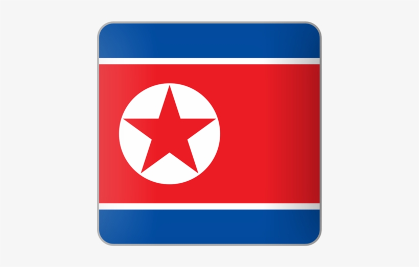 South Korea Deploys Anti Piracy Warship After Hijack - North Korea Flag Icon, transparent png