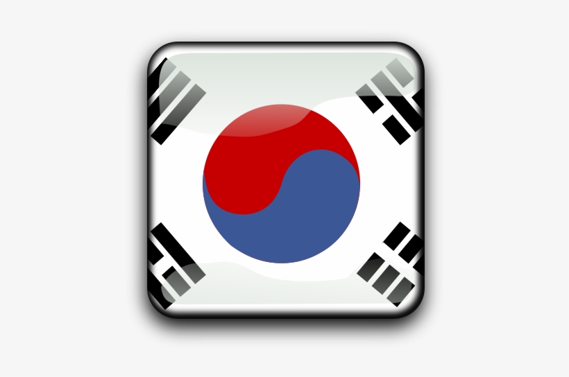 Flag Of South Korea Clipart Png, transparent png