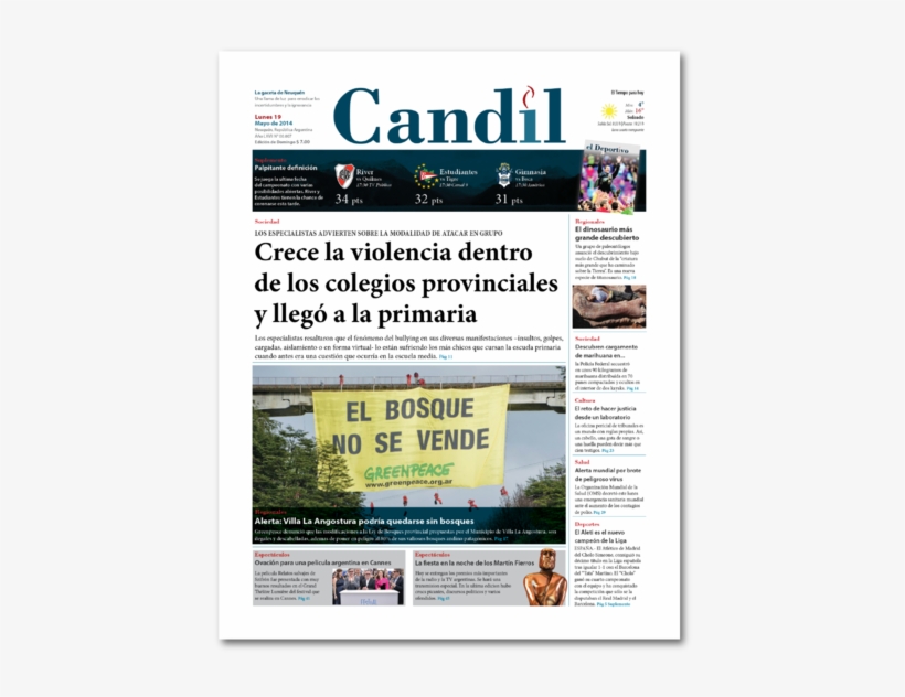 Periódico Candil - Newspaper, transparent png
