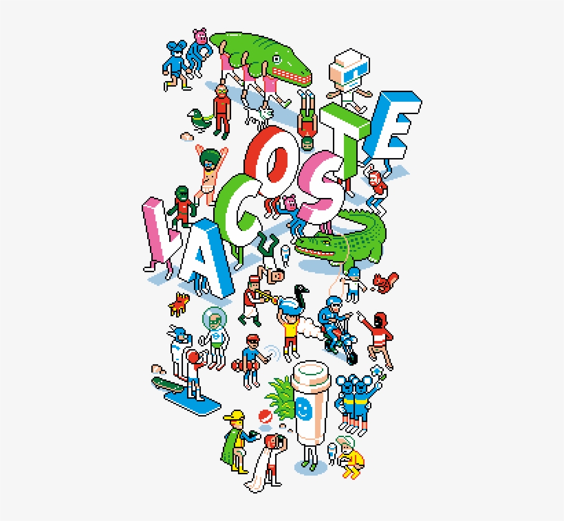 Dvl Lacostetees Allover 04k 10c - Art, transparent png