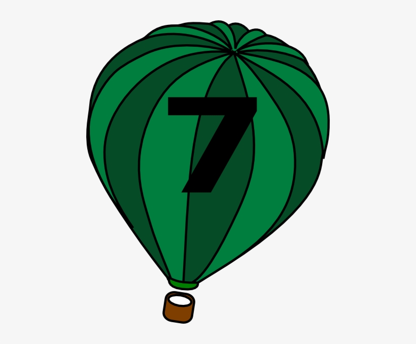 How To Set Use Hot Air Balloon Green Trophy 7 Icon - Clip Art, transparent png