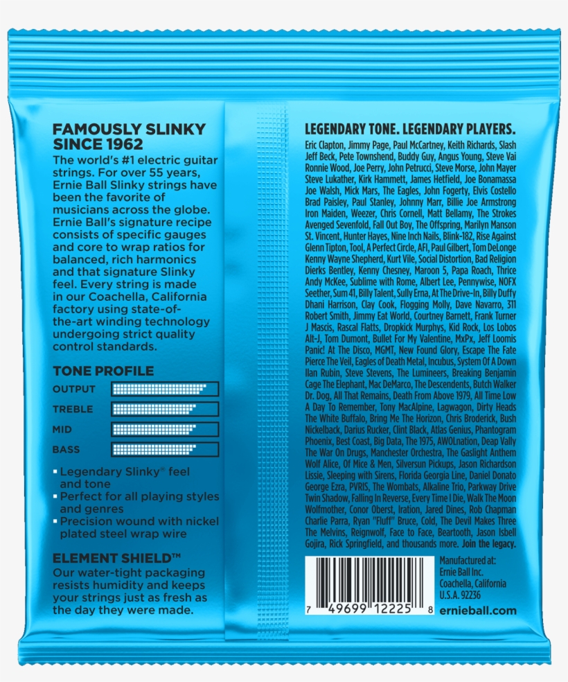 Ernie Ball Slinky Fake 1600x1600 PNG Download PNGkit