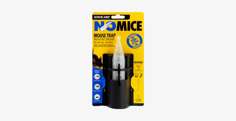 Kiwicare No Mice Mouse Trap - Plastic, transparent png
