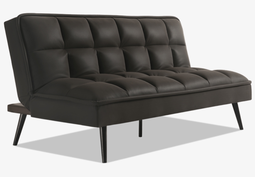 Futon Png File - Black Futon, transparent png