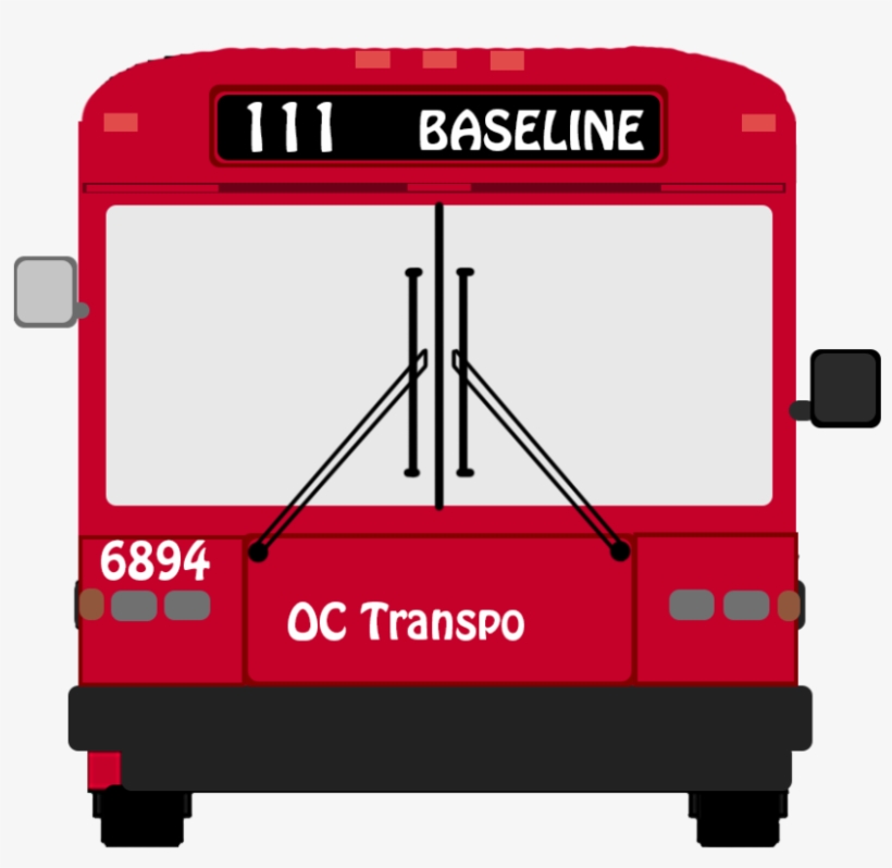 Don't Talk To Strangers - Oc Transpo Bus Png, transparent png
