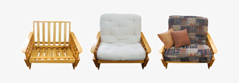 Most Futon Frames Include A Futon Body And A Set Of - Single Futon Frame Chair, transparent png