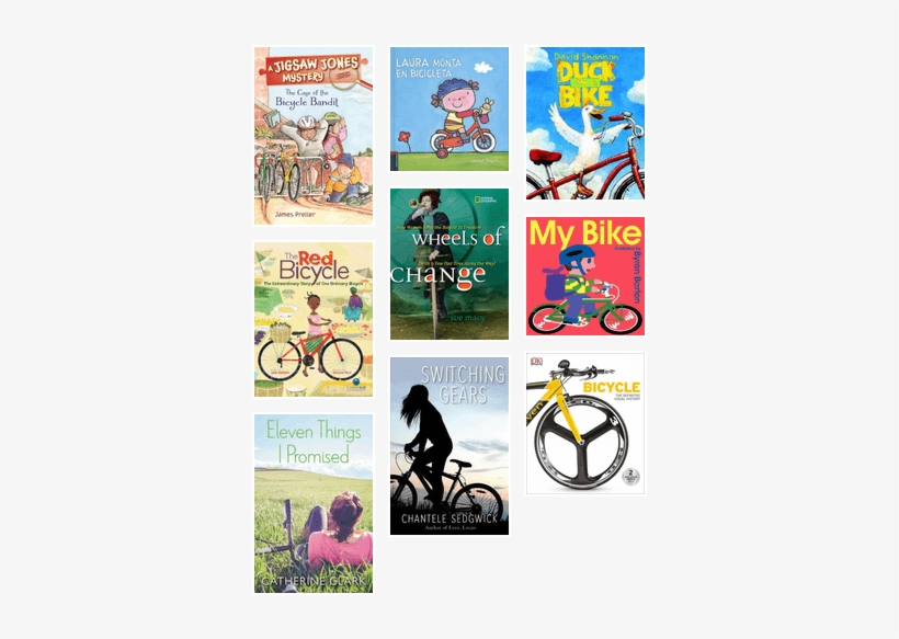 Books For Bicyclists For All Ages - Jigsaw Jones, transparent png
