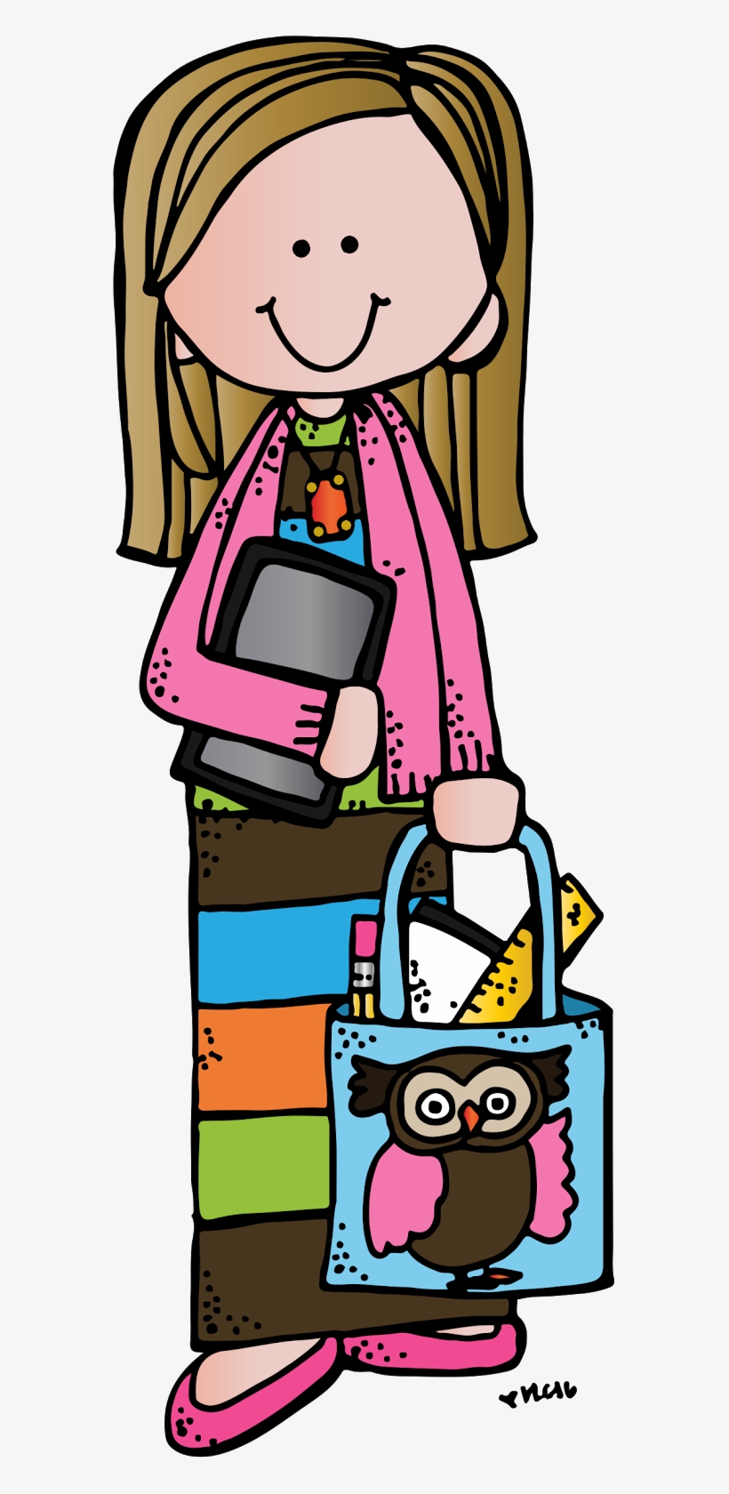 4th Grade Frolics - Melonheadz Teacher Clipart, transparent png