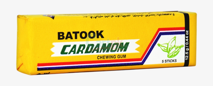 Batook Cardamom Chewing Gum - General Supply, transparent png