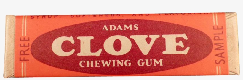 Vintage, Clove Chewing Gum - Clove Chewing Gum - 5 Sticks, transparent png