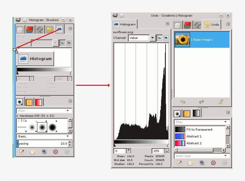 Anclar Un Diálogo Al Borde De Un Empotrable - Layers Dock Gimp, transparent png
