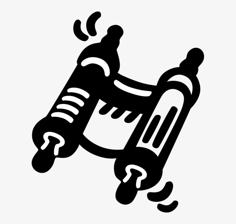 Vector Illustration Of Jewish Hebrew Sefer Torah Scroll - Scroll, transparent png