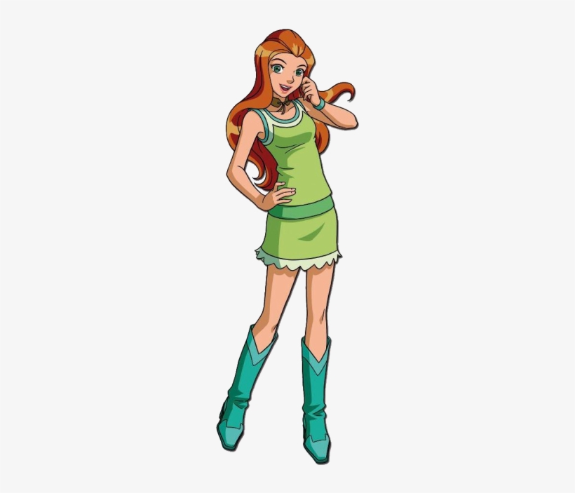 File History - Totally Spies Sam, transparent png