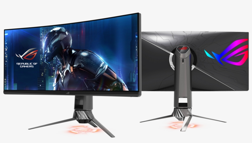 With So Many Gamers Making The Jump To Ultra-wide And - Asus Rog Swift Pg35vq, transparent png
