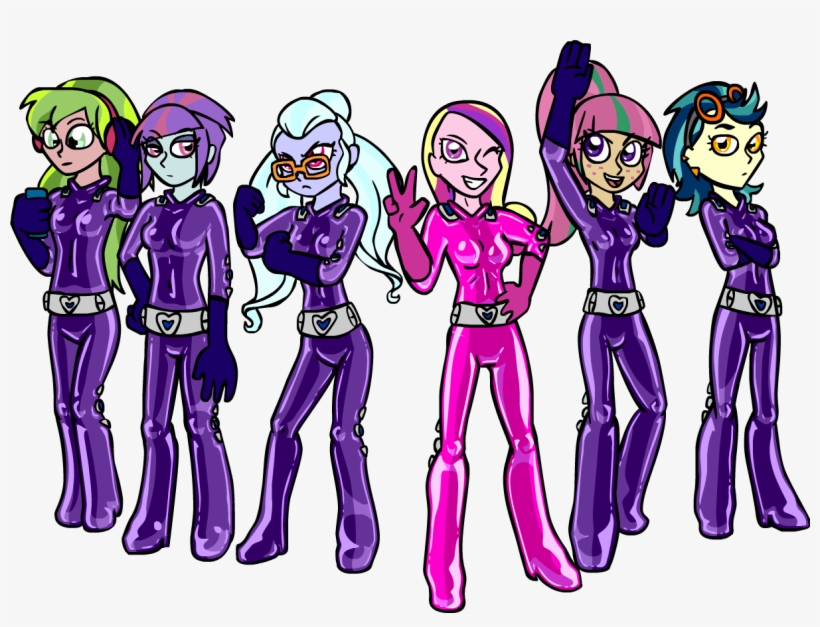 Equestria Girls, Indigo Zap, Latex, Lemon Zest, Princess - Totally Spies Equestria Girls, transparent png