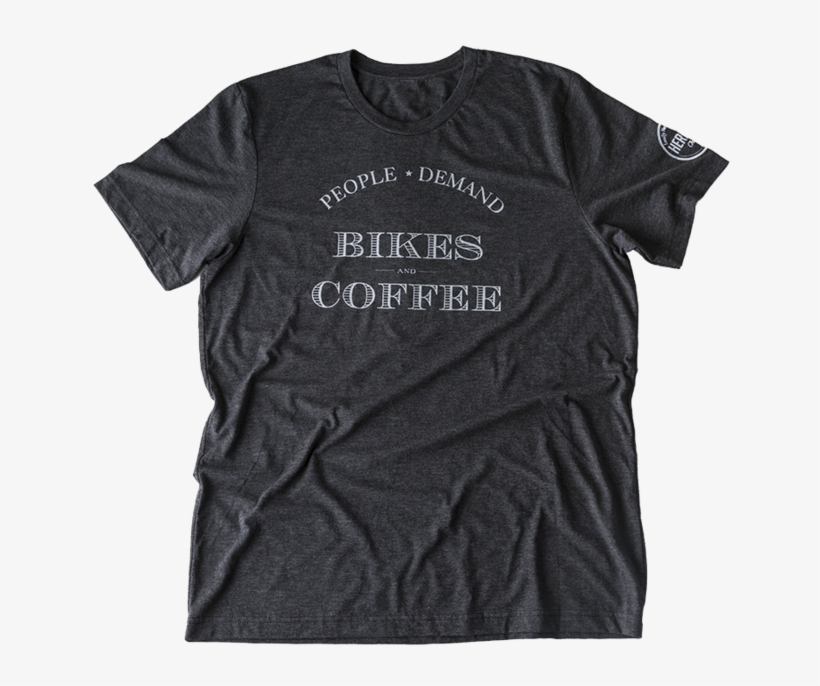 People Demand Bikes & Coffee - Active Shirt, transparent png