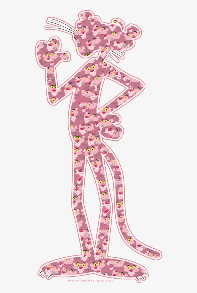Pink Panther Heads Juniors Premium T-shirt - T-shirt, transparent png